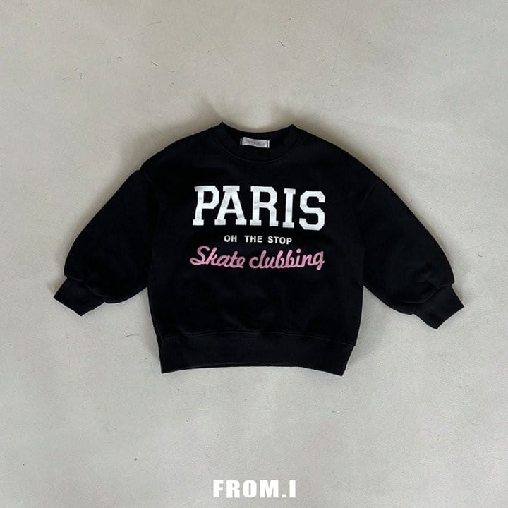 From I - Korean Children Fashion - #fashionkids - Paris Sweatshirt - 2