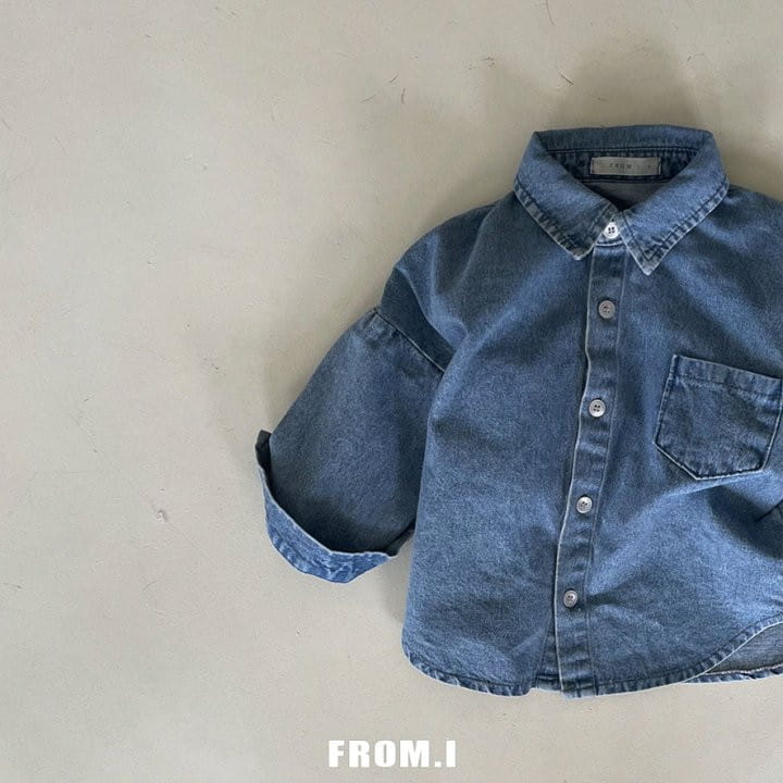 From I - Korean Children Fashion - #fashionkids - Denim Shirt - 4