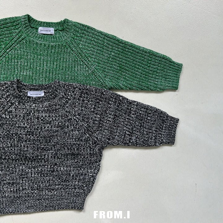 From I - Korean Children Fashion - #kidzfashiontrend - Color Mix Knit Tee - 5