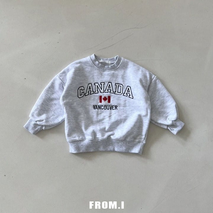 From I - Korean Children Fashion - #kidzfashiontrend - Canada Sweatshirt - 3