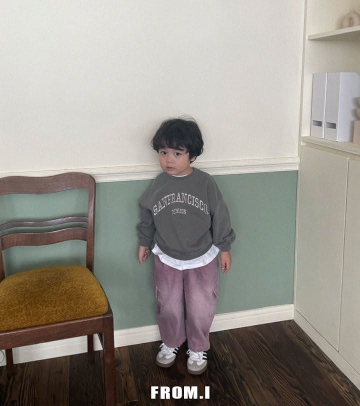 From I - Korean Children Fashion - #kidzfashiontrend - Sanfransisco Embrodiery Sweatshirt - 12