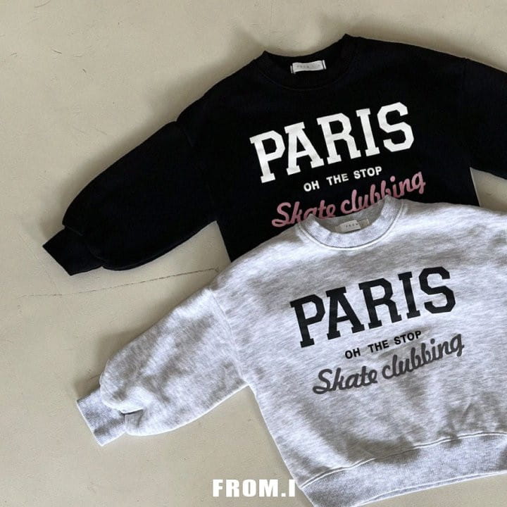 From I - Korean Children Fashion - #kidzfashiontrend - Paris Sweatshirt - 5