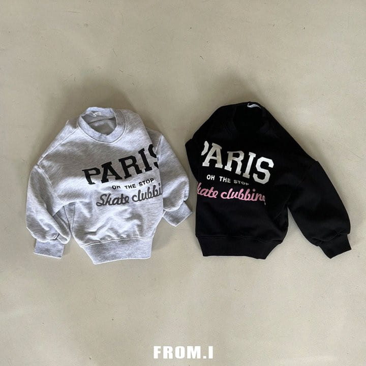 From I - Korean Children Fashion - #littlefashionista - Paris Sweatshirt - 7