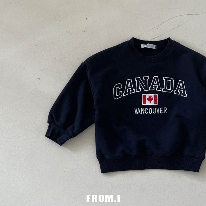 From I - Korean Children Fashion - #magicofchildhood - Canada Sweatshirt - 6