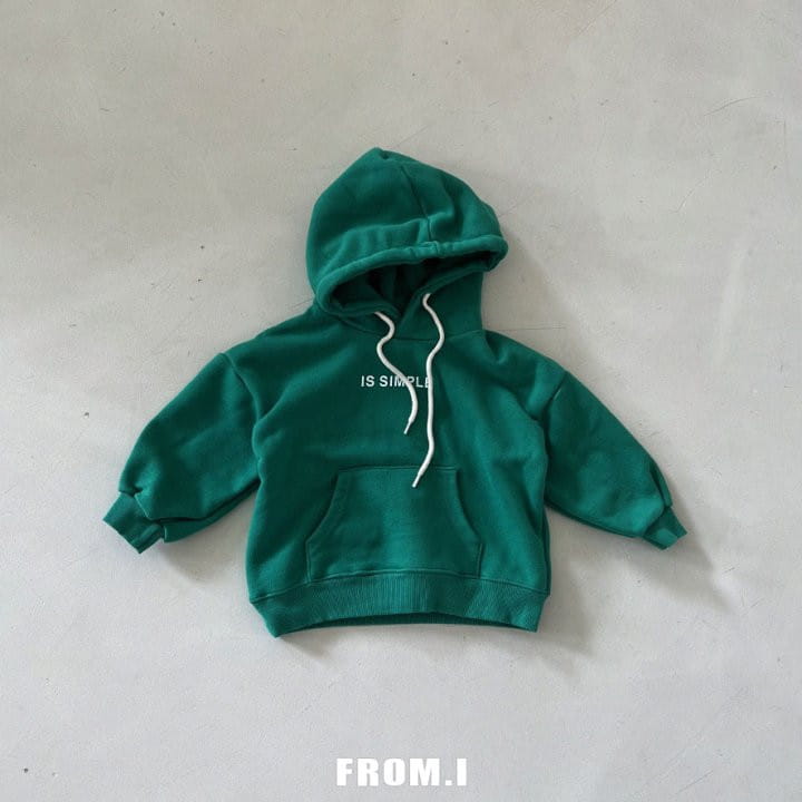 From I - Korean Children Fashion - #todddlerfashion - Simple Hoody - 5