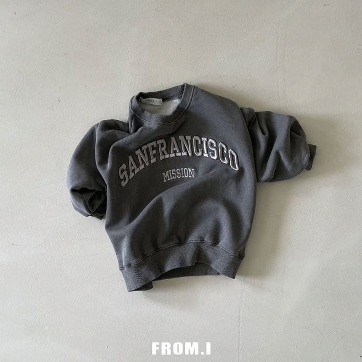 From I - Korean Children Fashion - #todddlerfashion - Sanfransisco Embrodiery Sweatshirt - 2