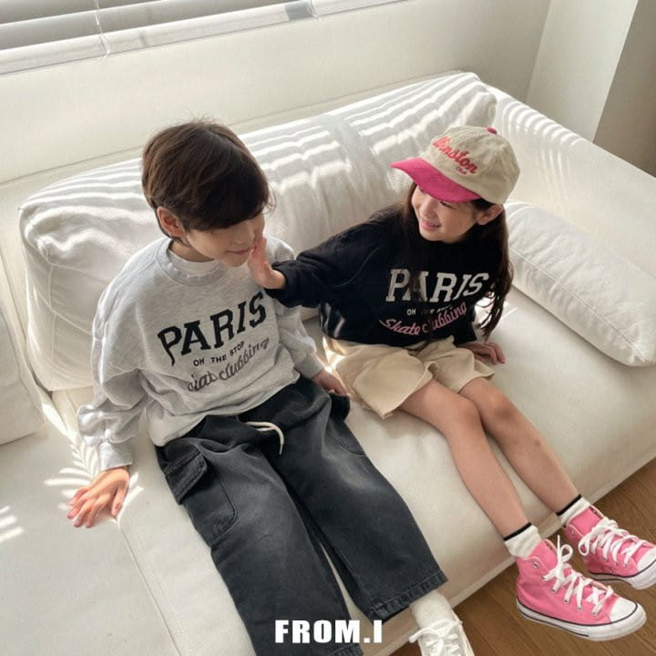 From I - Korean Children Fashion - #toddlerclothing - Paris Sweatshirt - 12