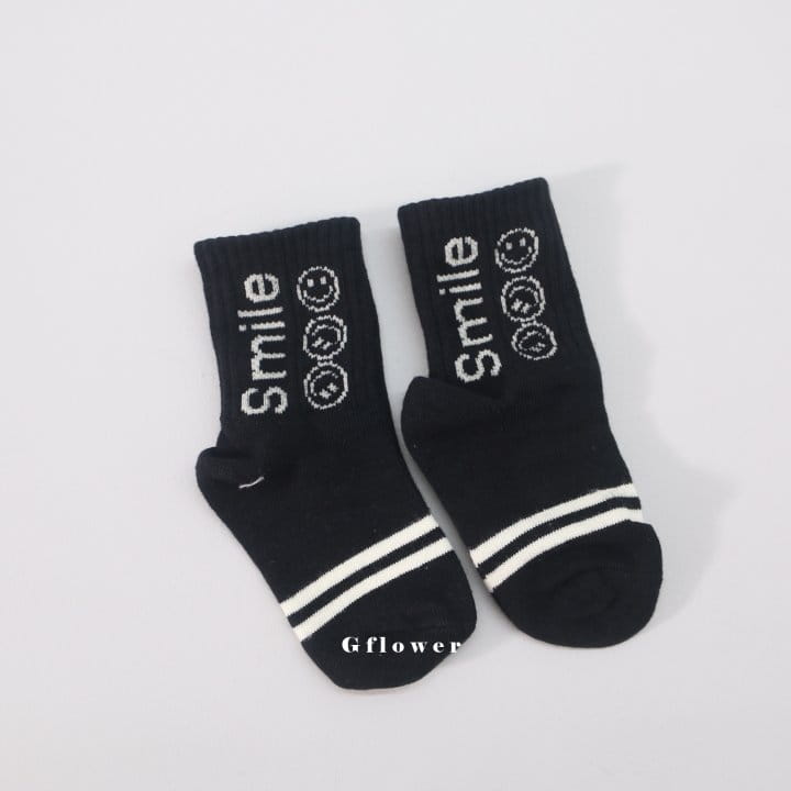 G Flower - Korean Children Fashion - #minifashionista - Smile Socks Set - 9