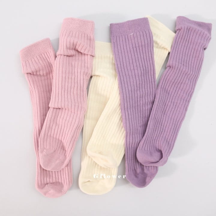 G Flower - Korean Children Fashion - #prettylittlegirls - Pink Rin Knee Socks - 6