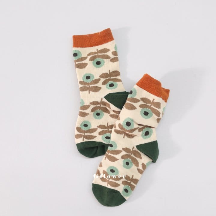 G Flower - Korean Children Fashion - #toddlerclothing - Flower Socks Set - 11