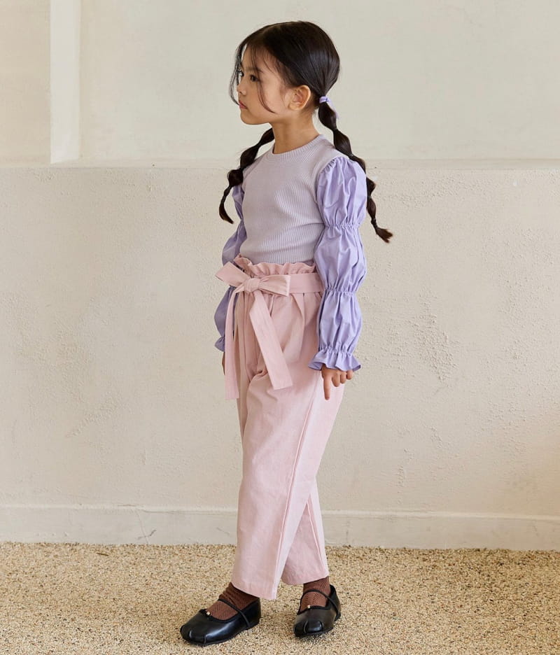 Ggomare - Korean Children Fashion - #Kfashion4kids - Ribbon Pants - 9