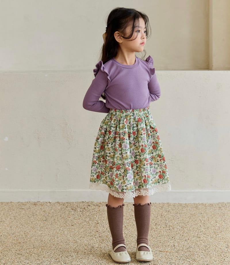 Ggomare - Korean Children Fashion - #designkidswear - Heats Skirt - 2