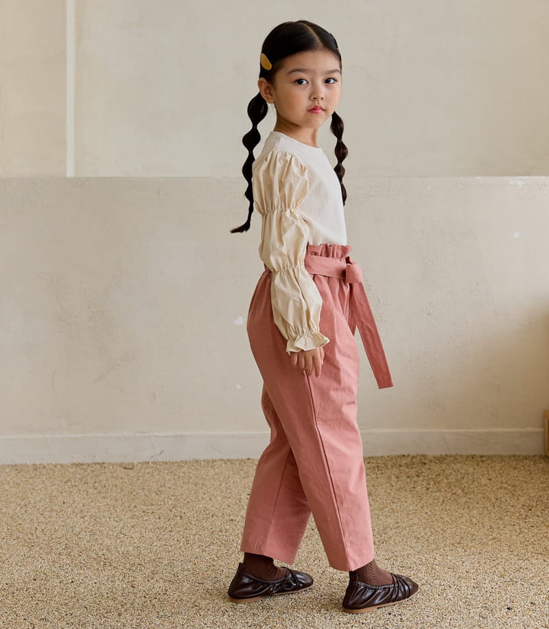 Ggomare - Korean Children Fashion - #fashionkids - Ribbon Pants - 5