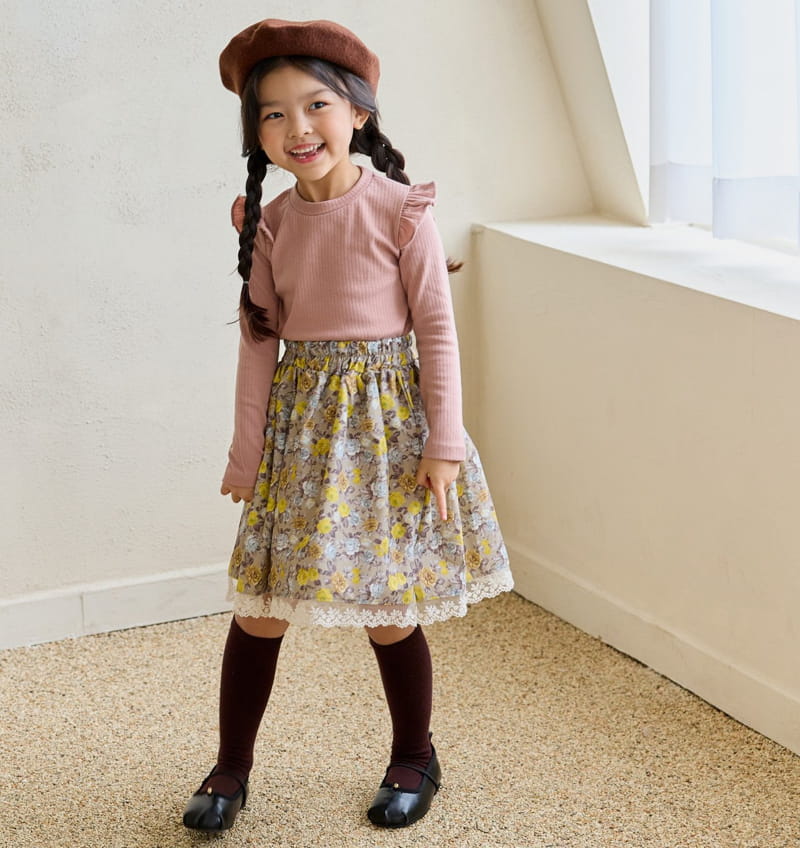 Ggomare - Korean Children Fashion - #discoveringself - Heats Skirt - 4