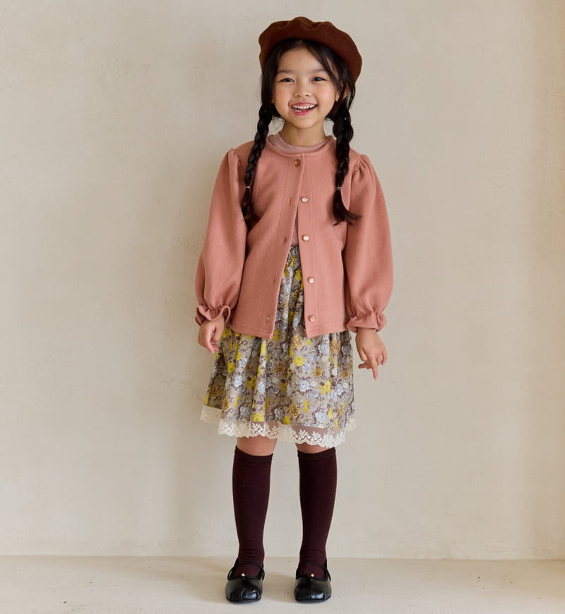 Ggomare - Korean Children Fashion - #kidsshorts - Love Me Cardigan - 7