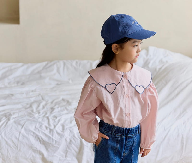 Ggomare - Korean Children Fashion - #magicofchildhood - Heart Blouse - 7