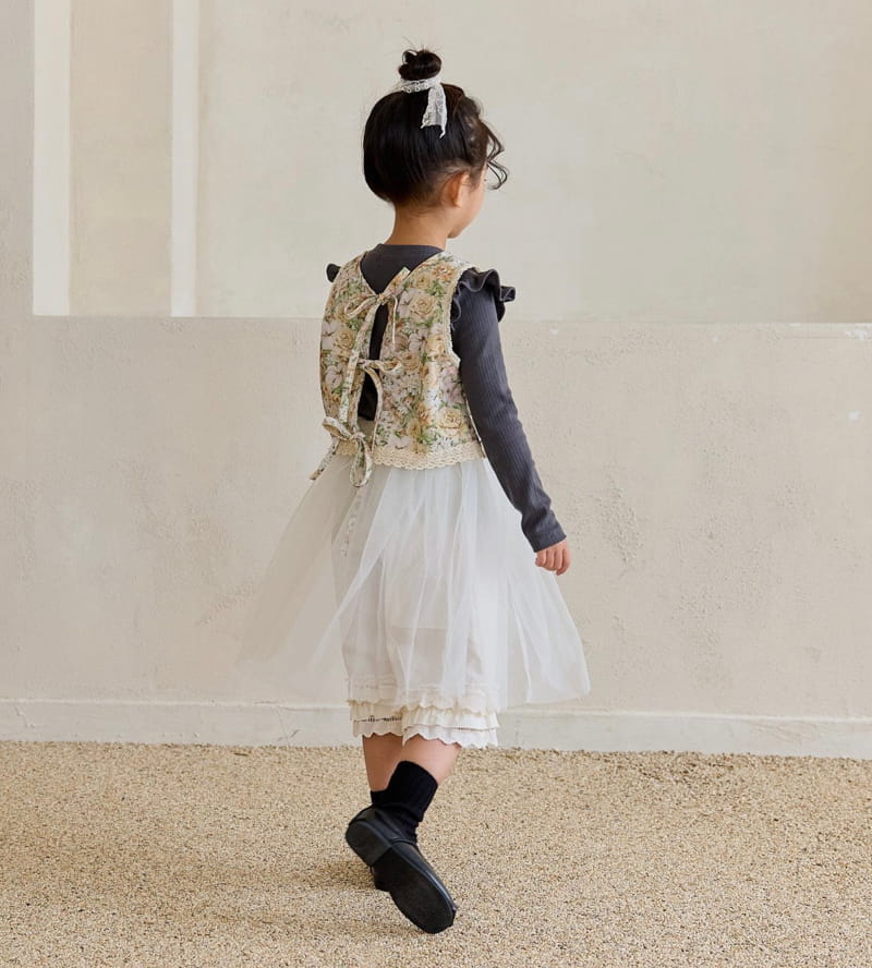 Ggomare - Korean Children Fashion - #stylishchildhood - Aloa Sha Skirt - 3