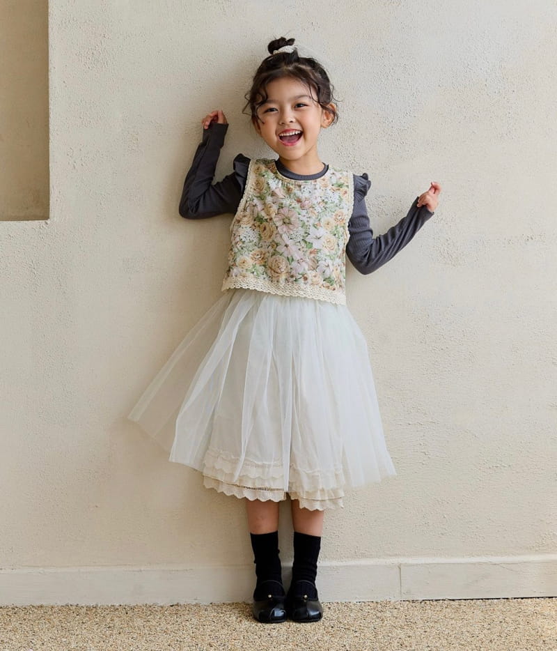 Ggomare - Korean Children Fashion - #todddlerfashion - Aloa Sha Skirt