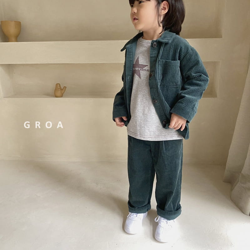 Groa - Korean Children Fashion - #Kfashion4kids - Star Stitch Tee - 3