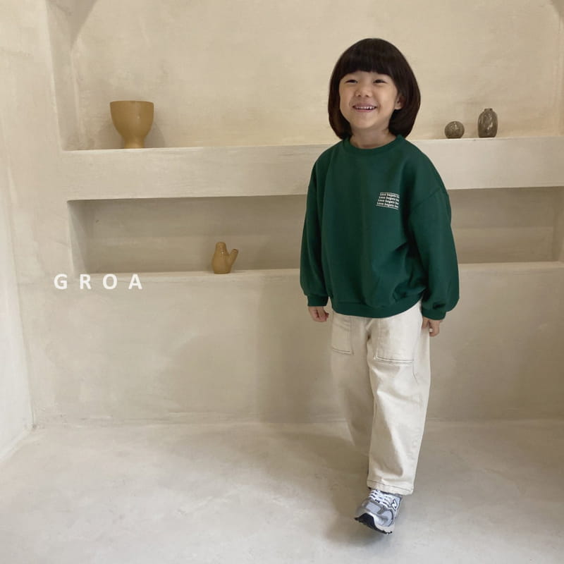 Groa - Korean Children Fashion - #stylishchildhood - Love Family Sweatshirt - 4