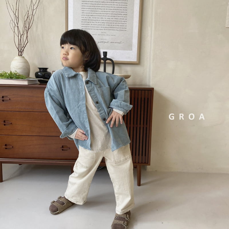 Groa - Korean Children Fashion - #designkidswear - Pocket Stitch Pants - 7