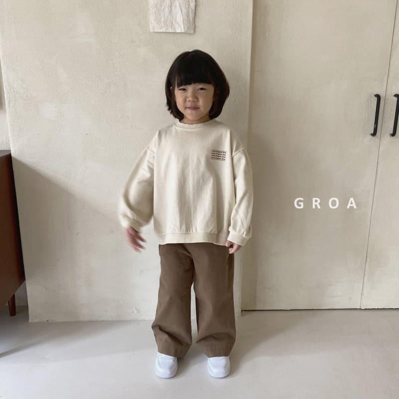 Groa - Korean Children Fashion - #designkidswear - Love Family Sweatshirt - 6