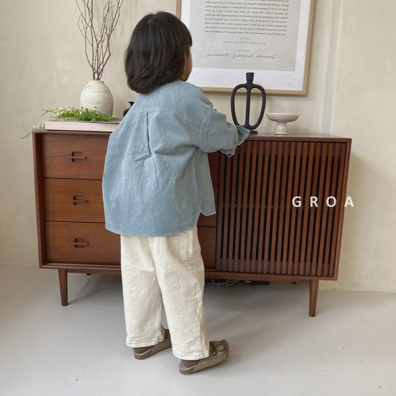 Groa - Korean Children Fashion - #discoveringself - Pocket Stitch Pants - 8