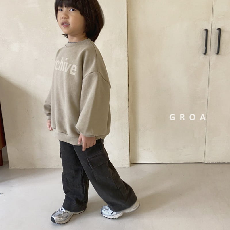 Groa - Korean Children Fashion - #designkidswear - Acave Sweatshirt - 4