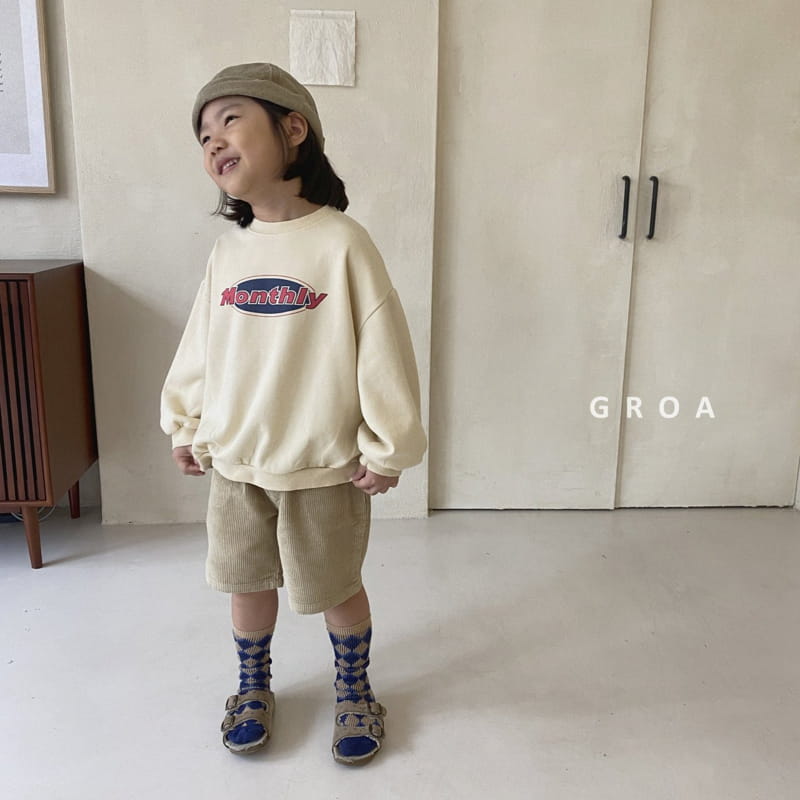 Groa - Korean Children Fashion - #kidsshorts - Munsly Sweatshirt - 12