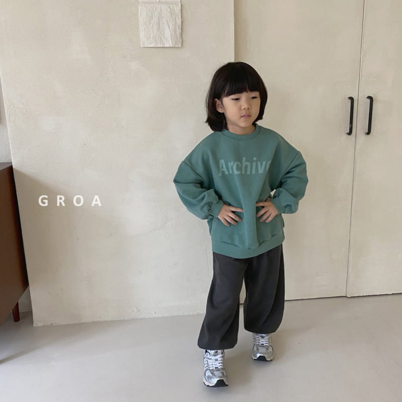 Groa - Korean Children Fashion - #kidsshorts - Acave Sweatshirt - 6