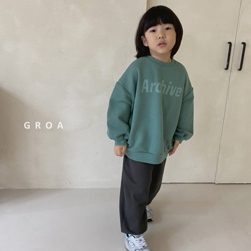 Groa - Korean Children Fashion - #kidsstore - Acave Sweatshirt - 7