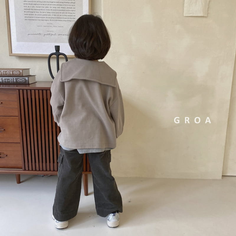 Groa - Korean Children Fashion - #kidzfashiontrend - Sailor Sweatshirt