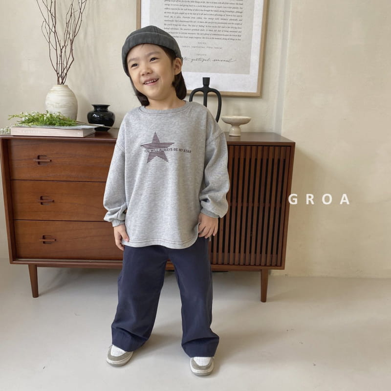 Groa - Korean Children Fashion - #magicofchildhood - Star Stitch Tee - 5