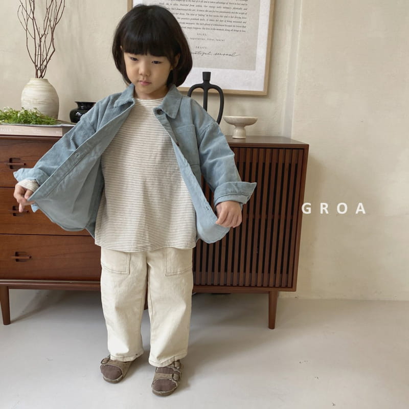 Groa - Korean Children Fashion - #prettylittlegirls - Pocket Stitch Pants