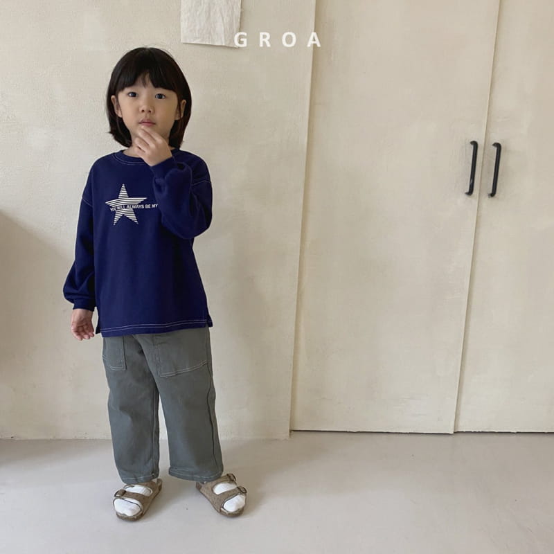 Groa - Korean Children Fashion - #stylishchildhood - Star Stitch Tee - 10