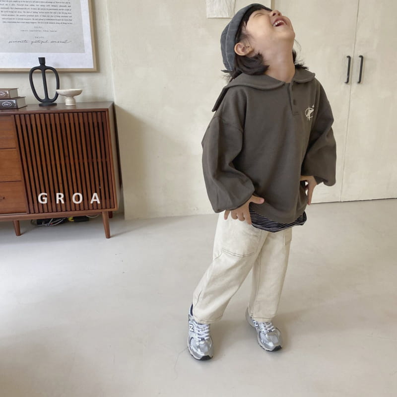 Groa - Korean Children Fashion - #todddlerfashion - Pocket Stitch Pants - 2