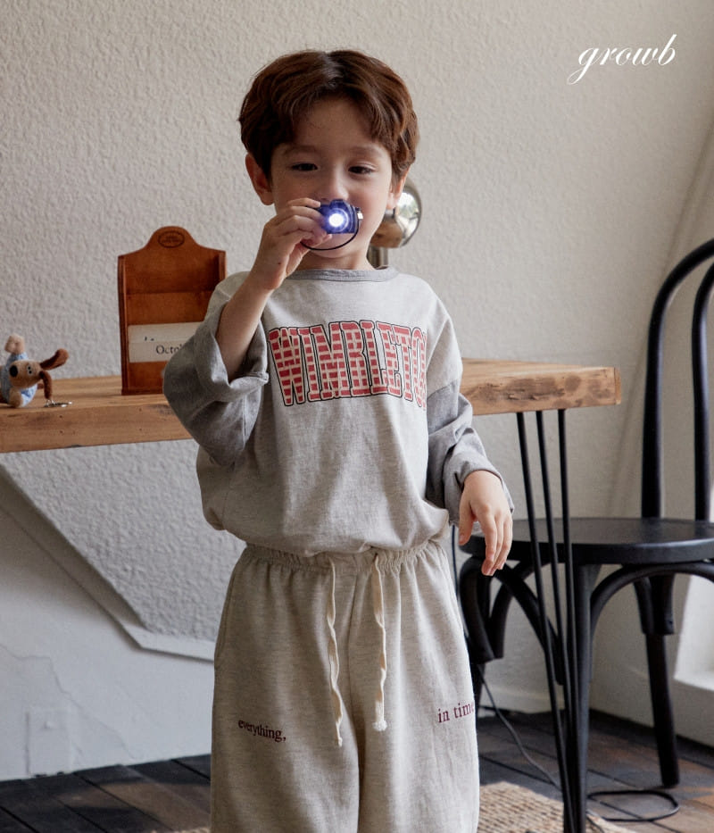 Grow B - Korean Children Fashion - #childofig - One Tee - 7