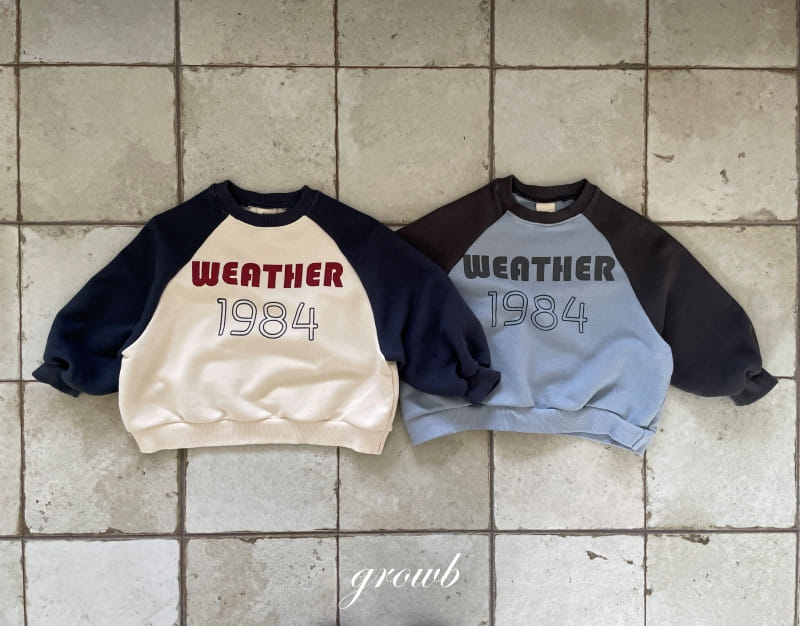 Grow B - Korean Children Fashion - #kidsshorts - 1984 Sweatshirt