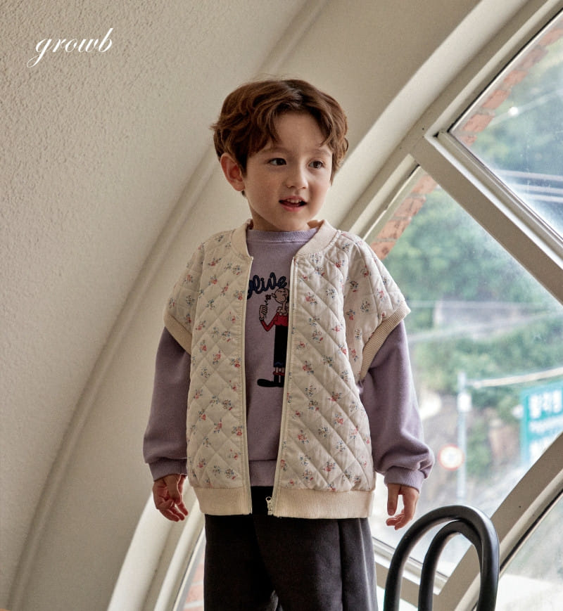 Grow B - Korean Children Fashion - #kidsstore - Sunset Vest - 8