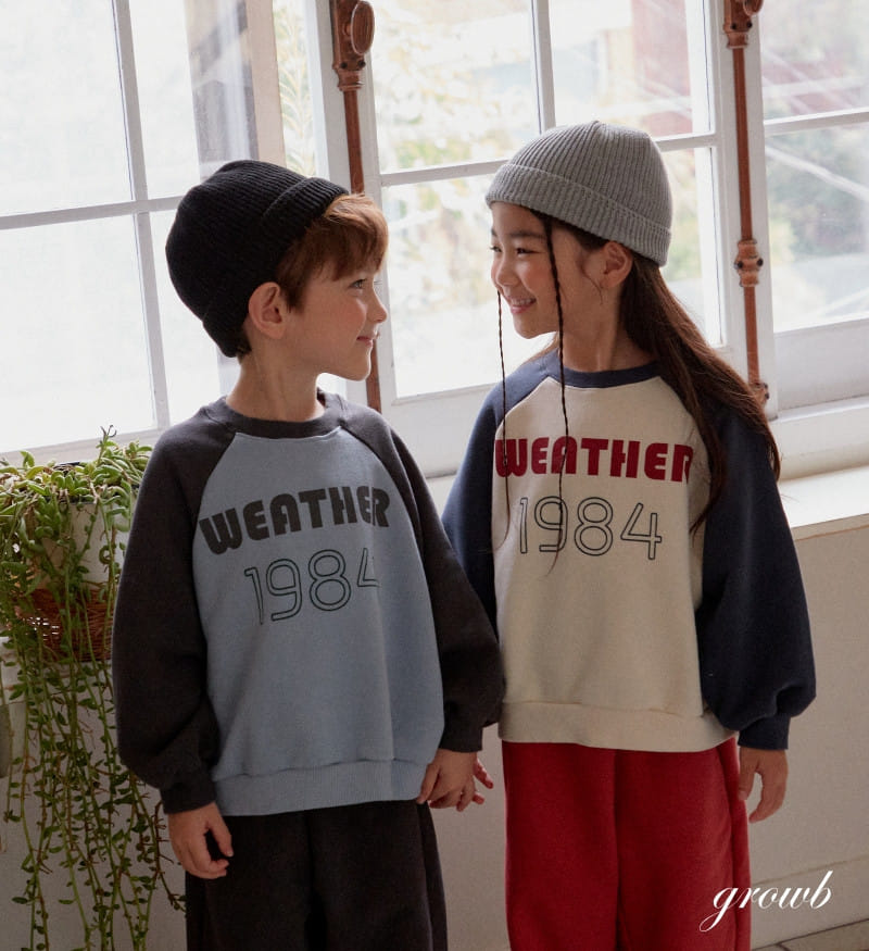 Grow B - Korean Children Fashion - #kidzfashiontrend - 1984 Sweatshirt - 3