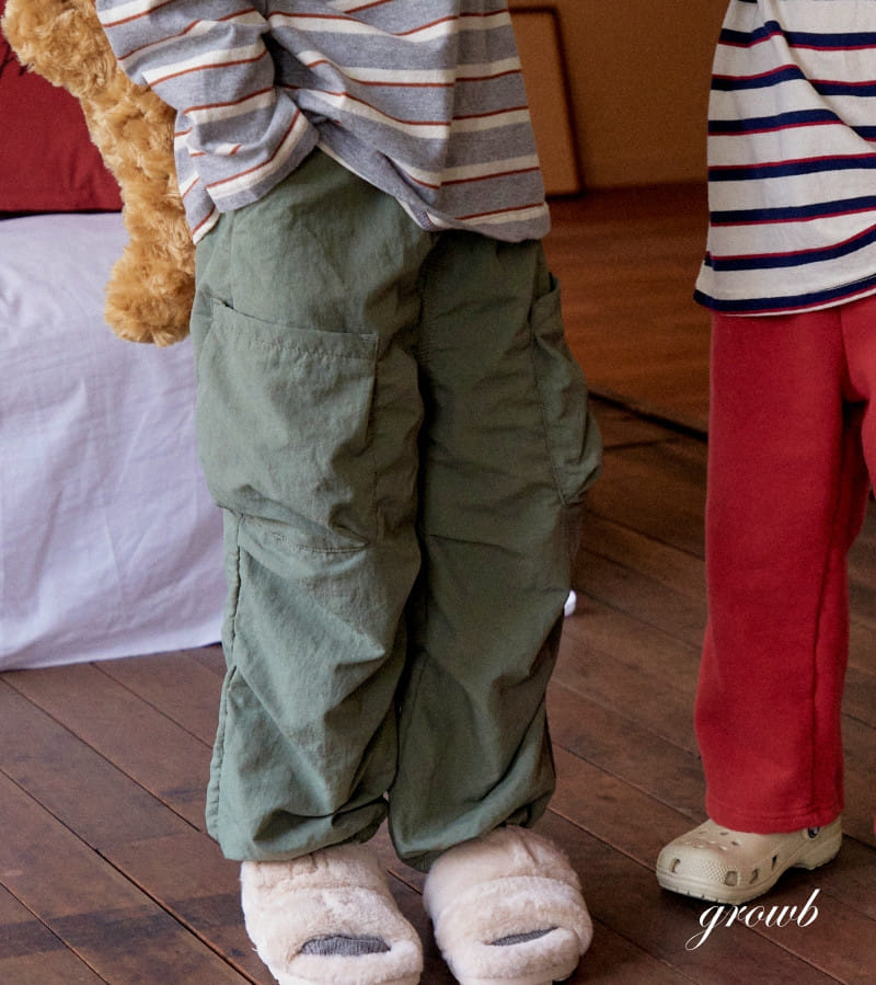 Grow B - Korean Children Fashion - #minifashionista - Gunbbang Pants - 8