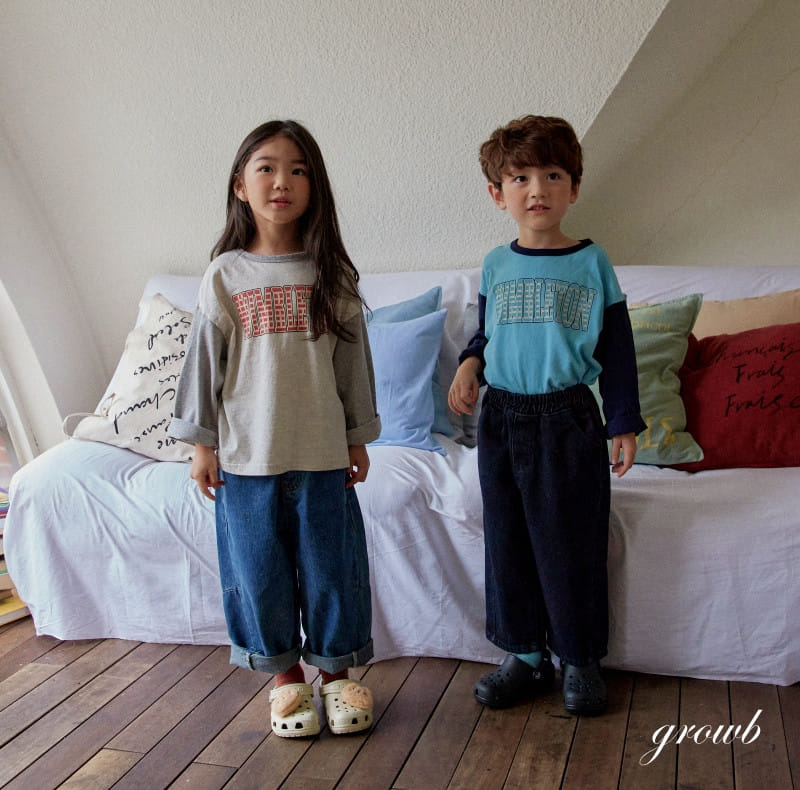 Grow B - Korean Children Fashion - #minifashionista - One Tee - 2