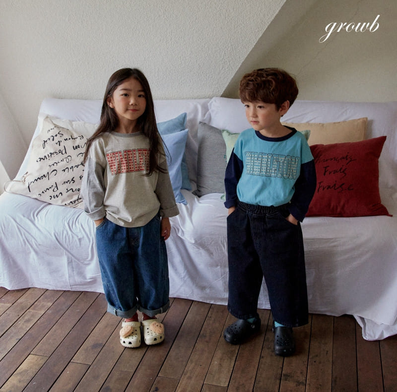 Grow B - Korean Children Fashion - #prettylittlegirls - One Tee - 3