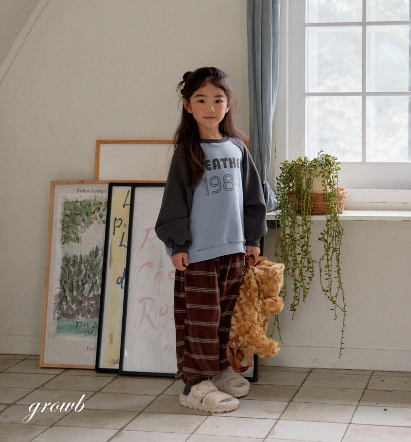 Grow B - Korean Children Fashion - #stylishchildhood - 1984 Sweatshirt - 11