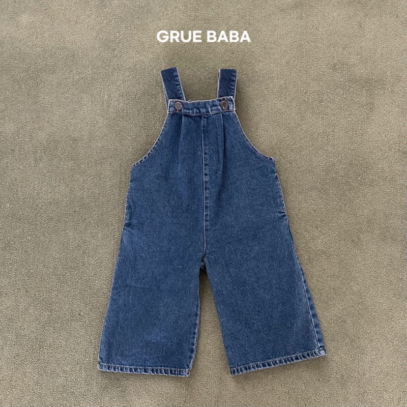 Grue Baba - Korean Children Fashion - #discoveringself - Cinamon Dungarees - 8