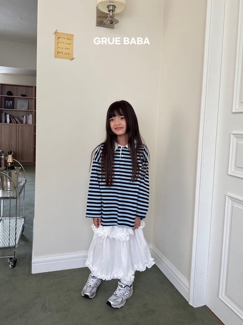 Grue Baba - Korean Children Fashion - #littlefashionista - Paul Collar Tee - 10