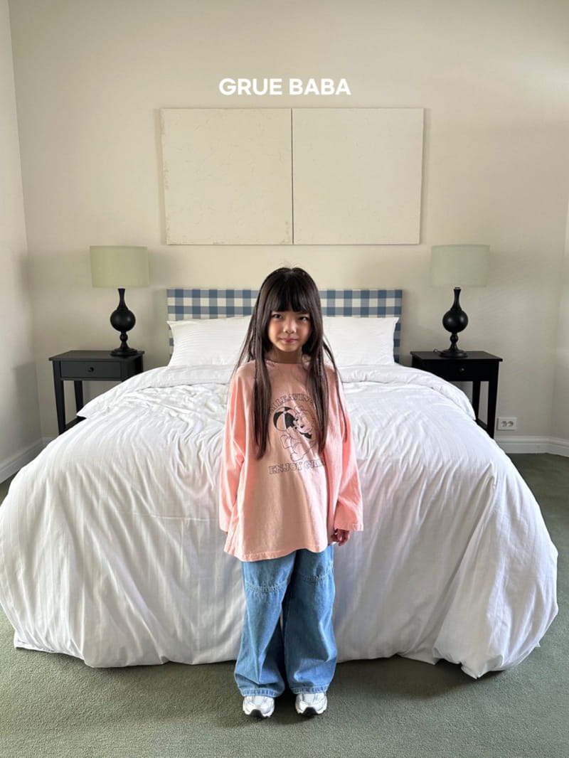 Grue Baba - Korean Children Fashion - #minifashionista - Enjoy Tee - 8