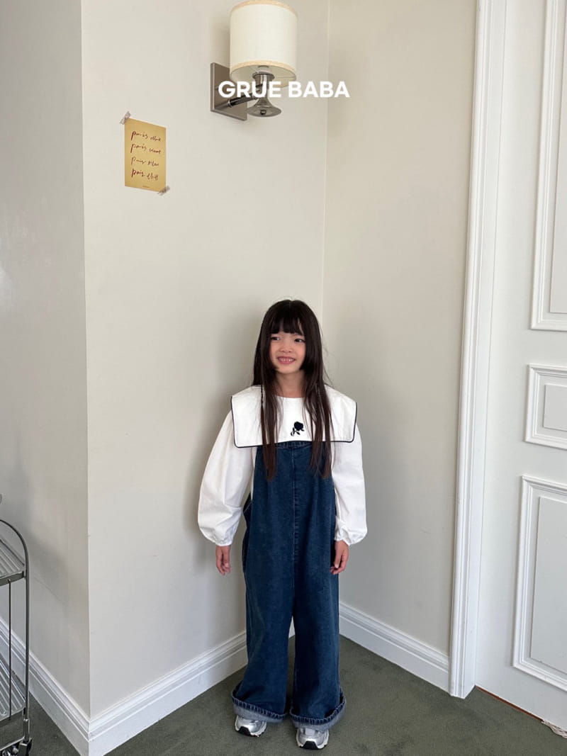 Grue Baba - Korean Children Fashion - #prettylittlegirls - Cinamon Dungarees