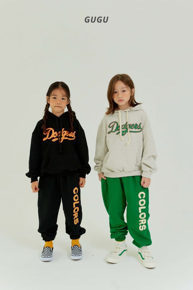 Gugu Kids - Korean Children Fashion - #Kfashion4kids - Dodgers Hoody Tee with Mom  - 11