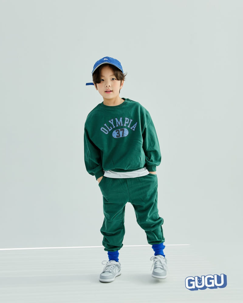 Gugu Kids - Korean Children Fashion - #childofig - 37 Olympia Top Bottom Set with Mom - 6